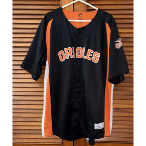 Baltimore Orioles MLB Dynasty Jersey Black Men's XXL